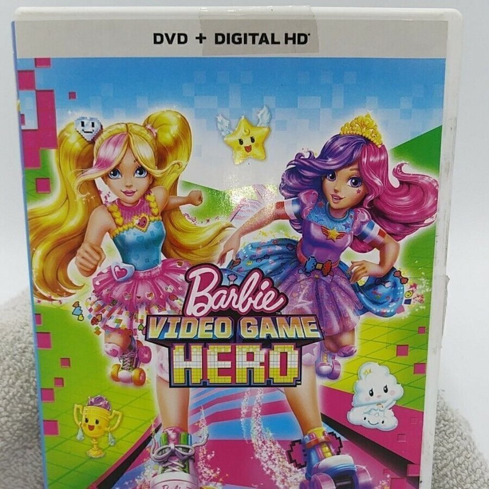 Mattel Barbie Video Game Hero DVD 2017 You Can Be Anything